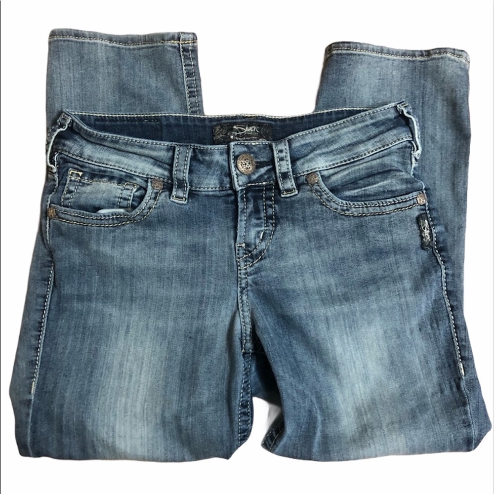 Silver Jeans Suki Mid Capri